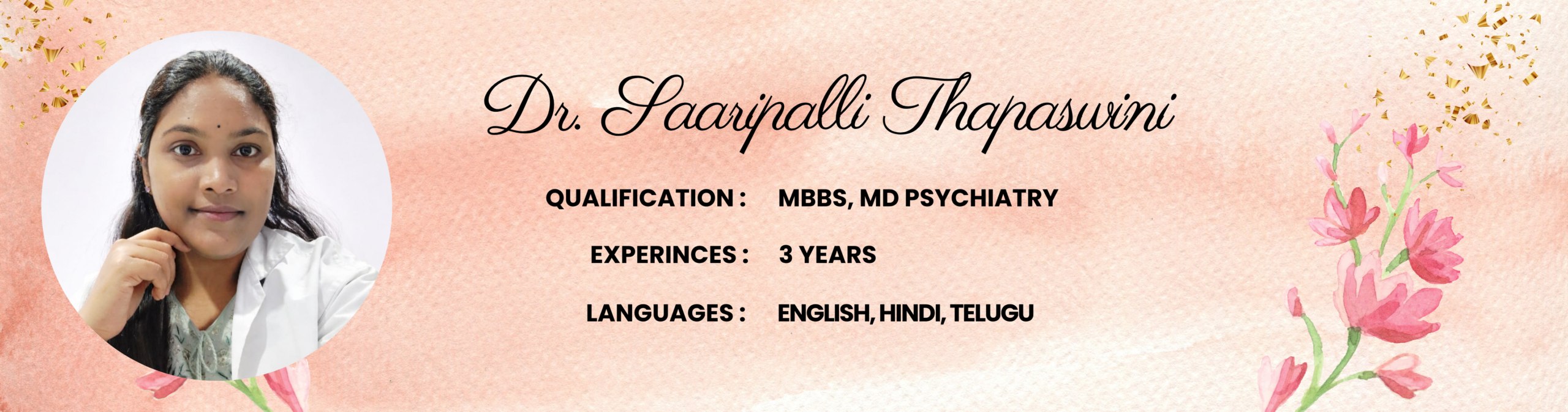 dr. saaripalli thapaswini