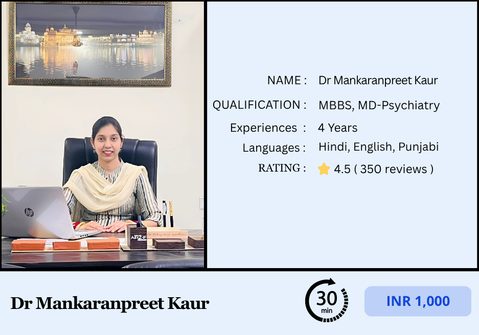 Dr Mankaranpreet Kaur