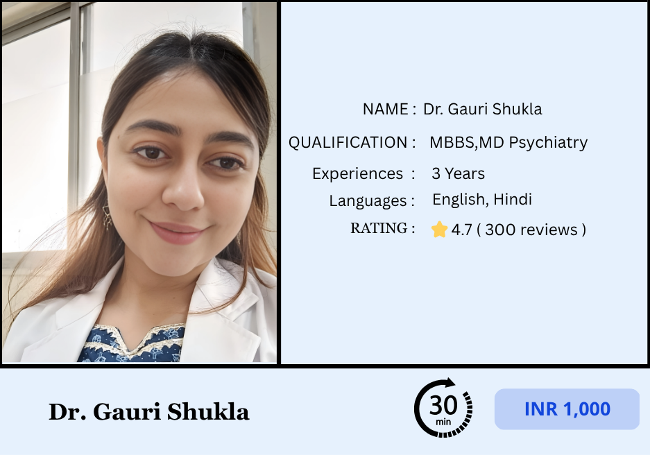 Dr Gauri Shukla