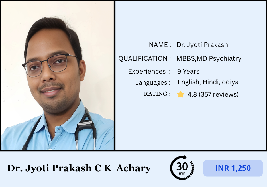 Dr Jyoti Prakash